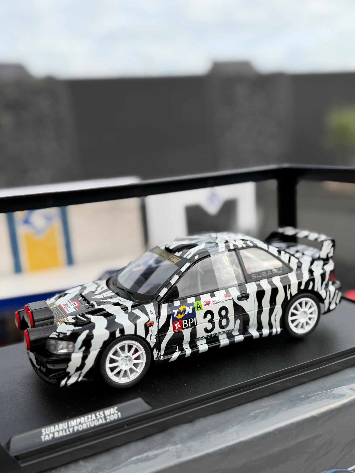 2001 Subaru Impreza WRC S5, Ophalen of Verzenden, Zo goed als nieuw, Solido