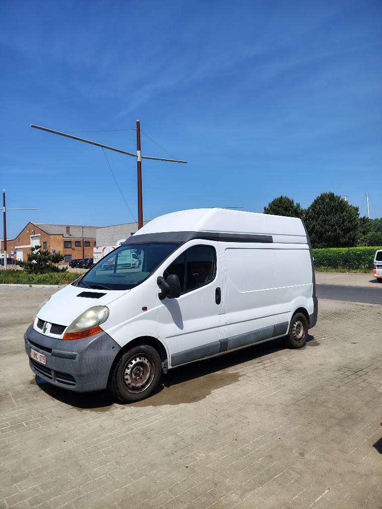Renault trafic 2005, Auto's, Renault, Voorwielaandrijving, 4 cilinders, Wit, Overige carrosserie