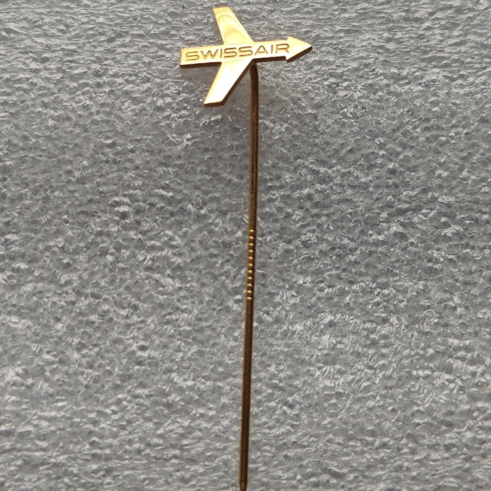 Épinglette vintage Swissair, Enlèvement ou Envoi, Utilisé, Transport, Insigne ou Pin's