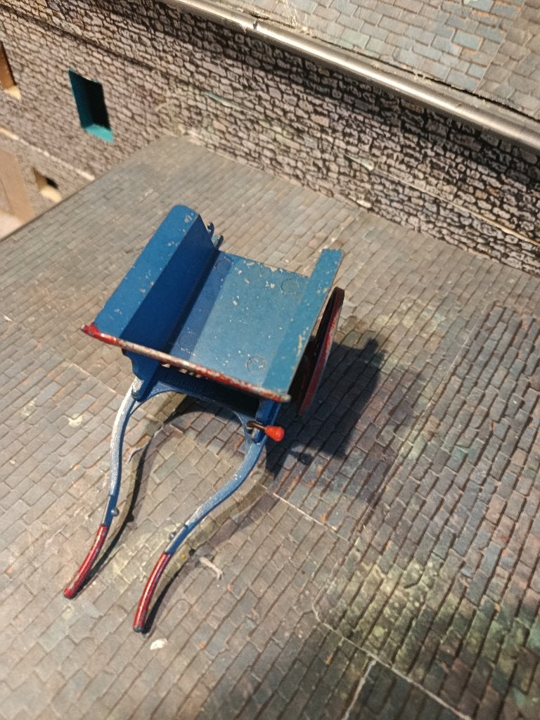 Charrette à bras vintage Britains des années 30-40, Enlèvement ou Envoi, Utilisé, Tracteur et Agriculture, Britains