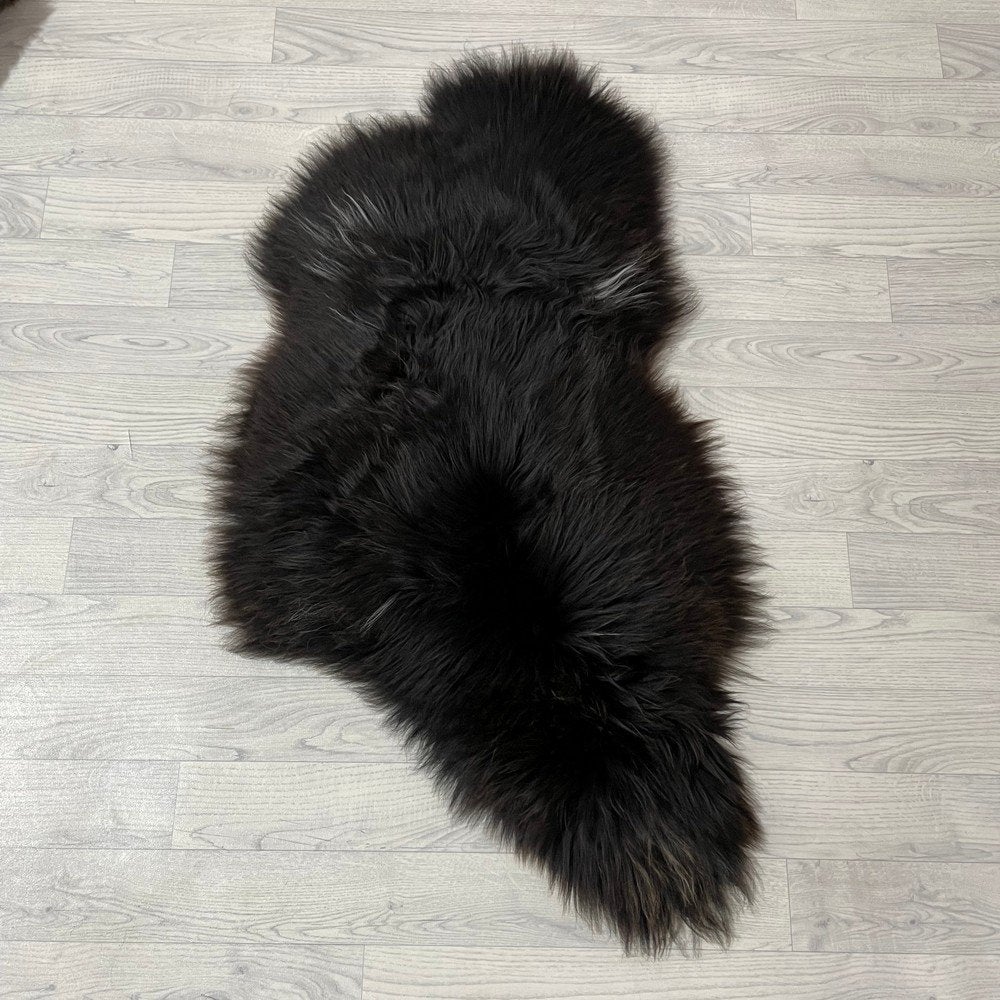 Schapenvacht hond en kat bruin wit 110x65cm | Lederstore, Autres marques, Enlèvement ou Envoi, Neuf, Autres types