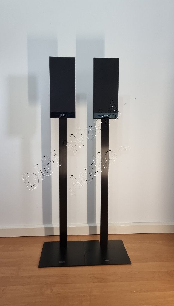 KEF T101 ultra mince avec supports originaux, Compatible son surround/home cinéma, Enlèvement ou Envoi, Kit d'enceintes, 60 à 120 watts