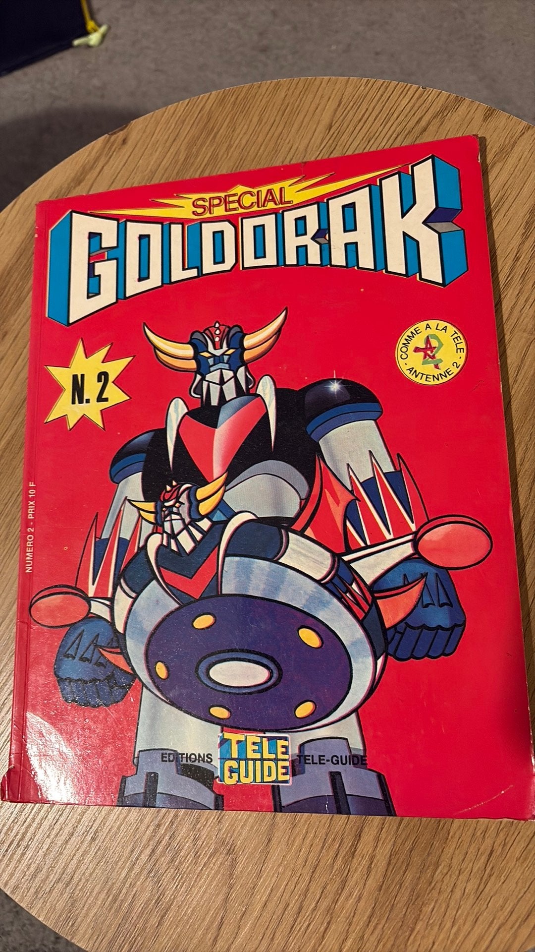 Album spécial Goldorak N2 (1978) — Objet de collection rare, Livres, Enlèvement ou Envoi, Comme neuf