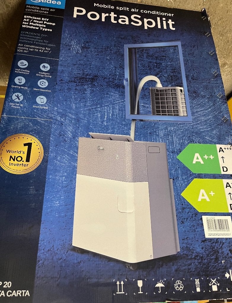 Midea portasplit mobile airco, Enlèvement, Comme neuf