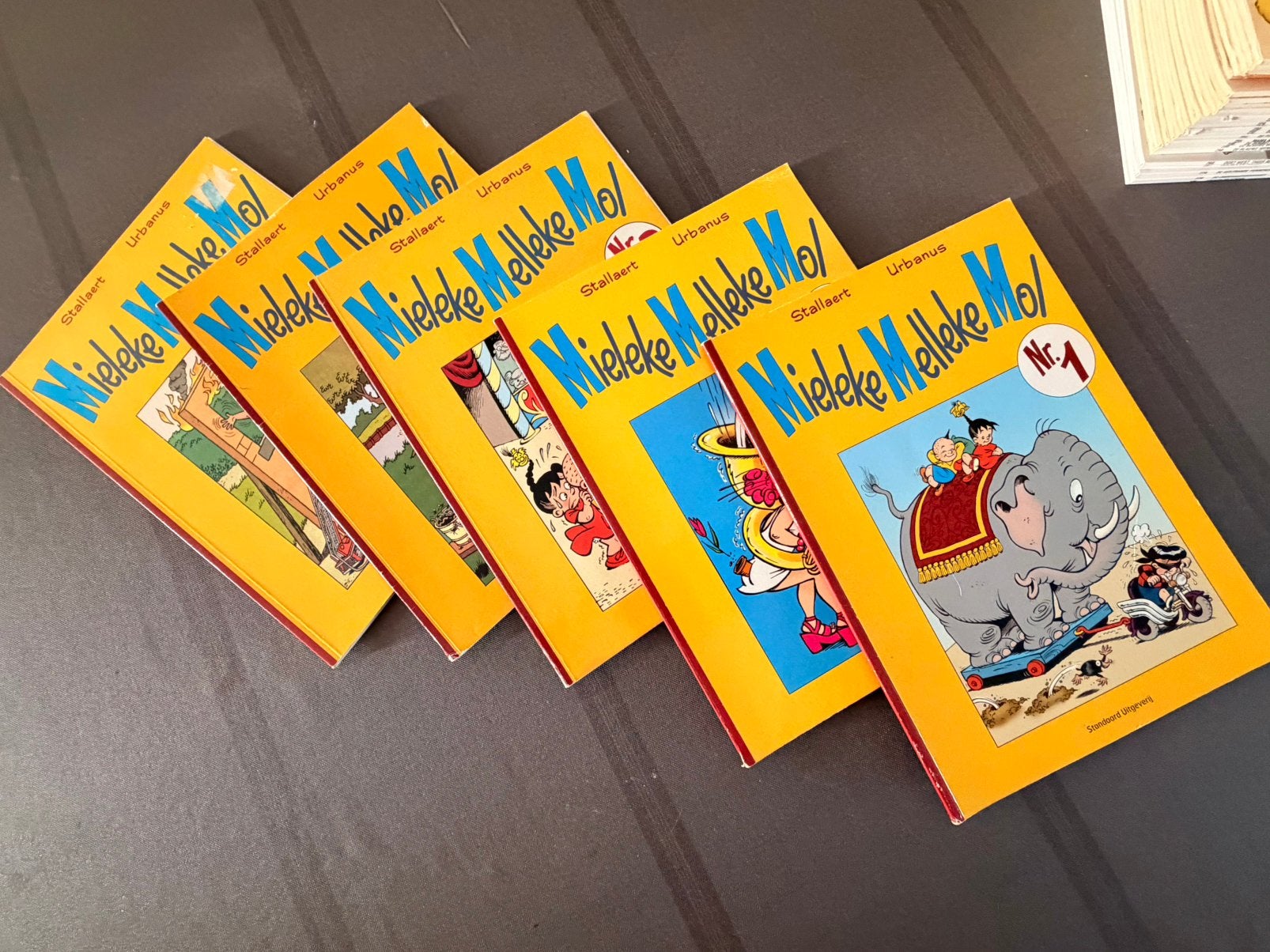 Strips Mieleke Melleke Mol, Boeken, Ophalen of Verzenden, Zo goed als nieuw