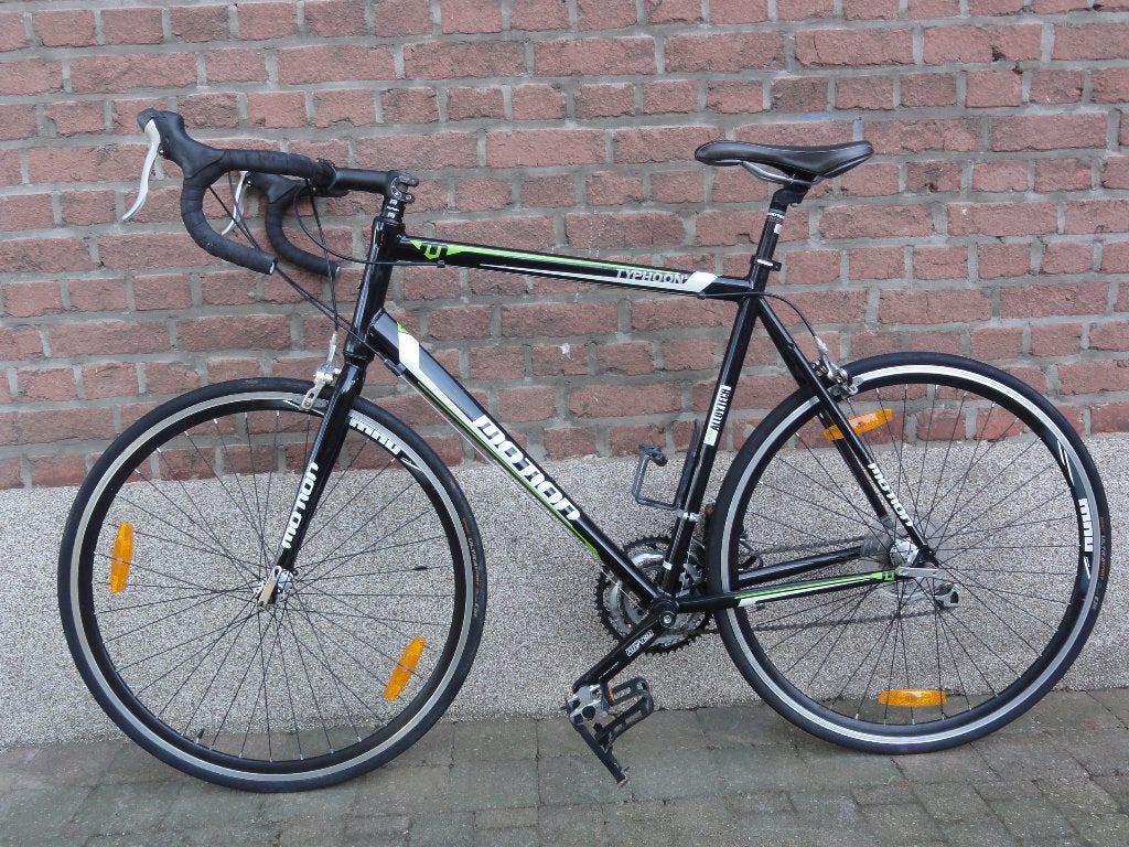 Motion Typhoon 5, koersfiets in prima staat 115 euro, Ophalen, 28 inch, Zo goed als nieuw, 57 tot 61 cm