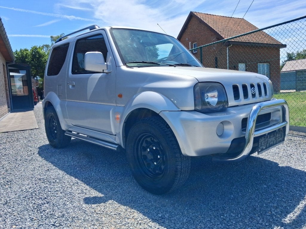 suzuki jimny #4x4# lichtevracht !!gekeurd!! bj 2003, 4 zetels, Stof, Bedrijf, Handgeschakeld
