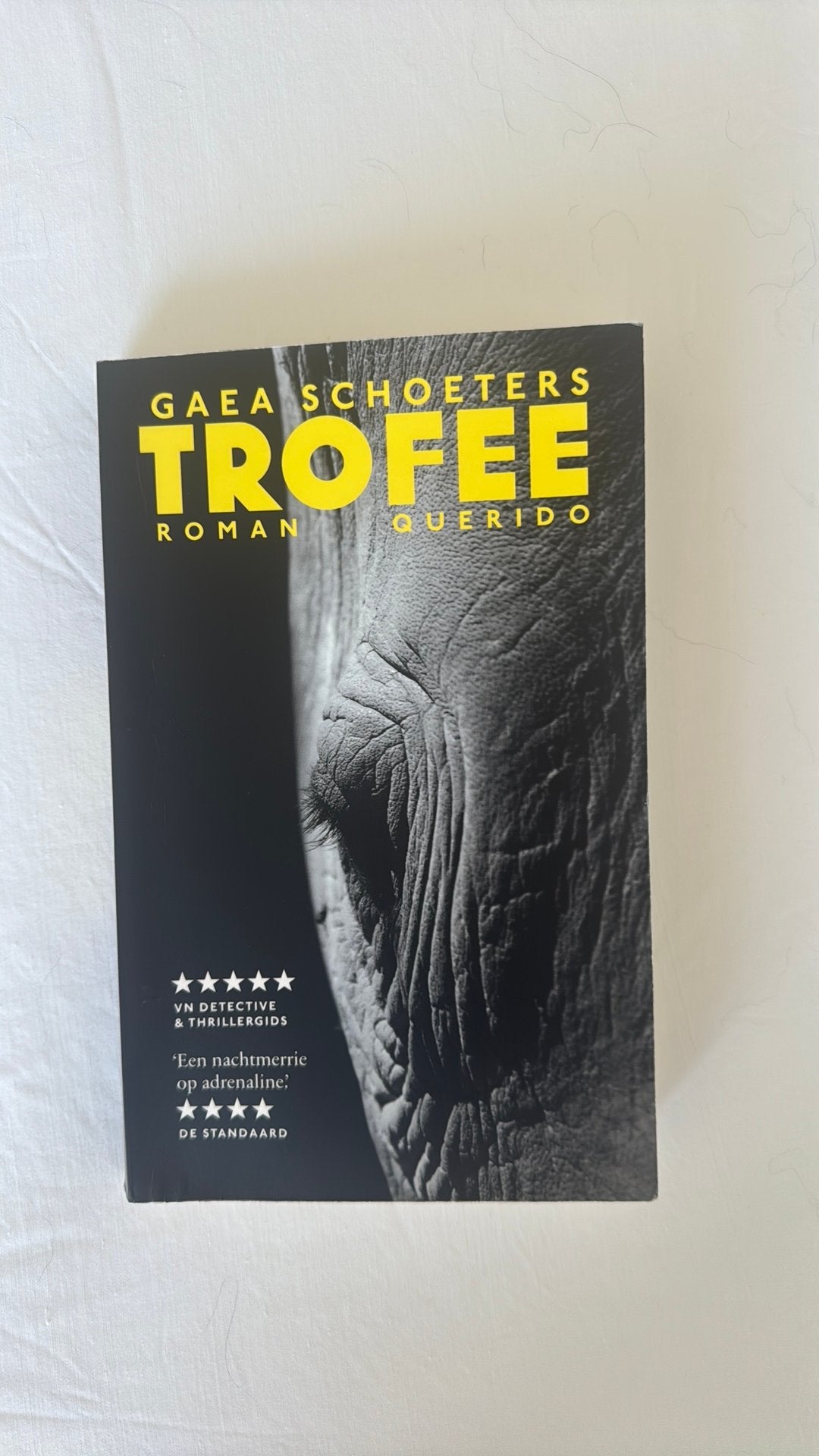Boek Trofee Gaea Schoeters, Enlèvement ou Envoi, Comme neuf