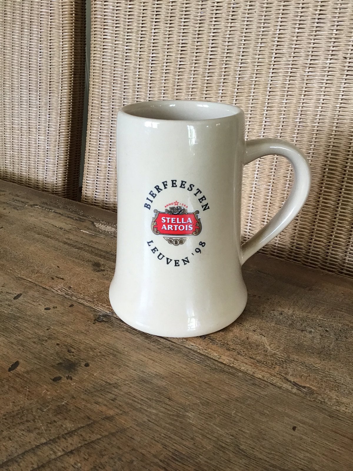 Chope à bière Stella Artois 1998, Collections, Enlèvement ou Envoi, Comme neuf, Stella Artois