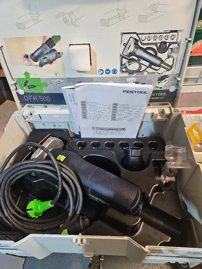 Festool OFK kantenfrees, Ophalen, Zo goed als nieuw, Festool