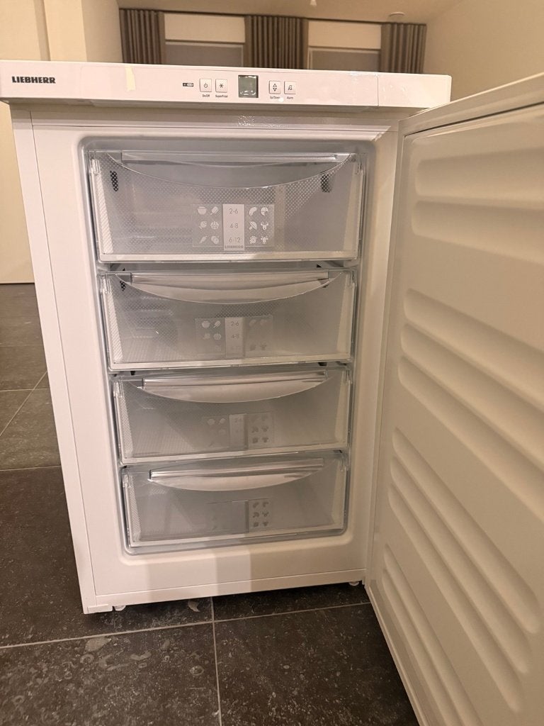 Liebherr diepvries – 4 laden – zeer nette staat, Minder dan 60 cm, Zo goed als nieuw, Vrijstaand, Ophalen