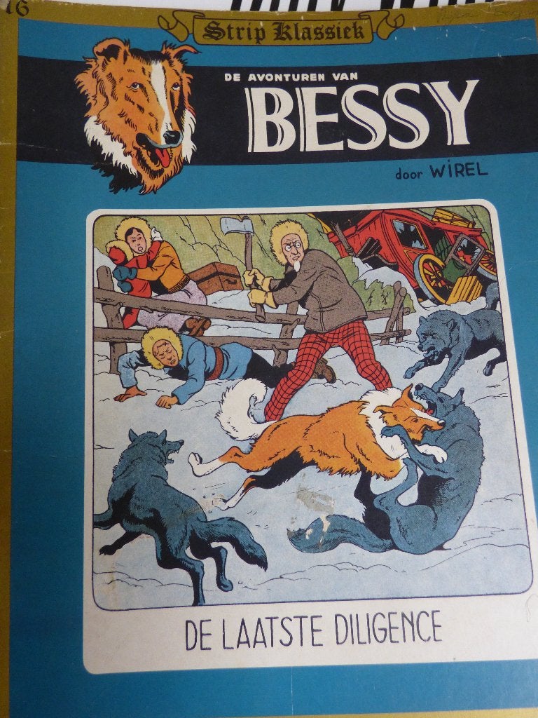 bessy , stripklassiek nr 16 , de laatste diligence, Enlèvement ou Envoi