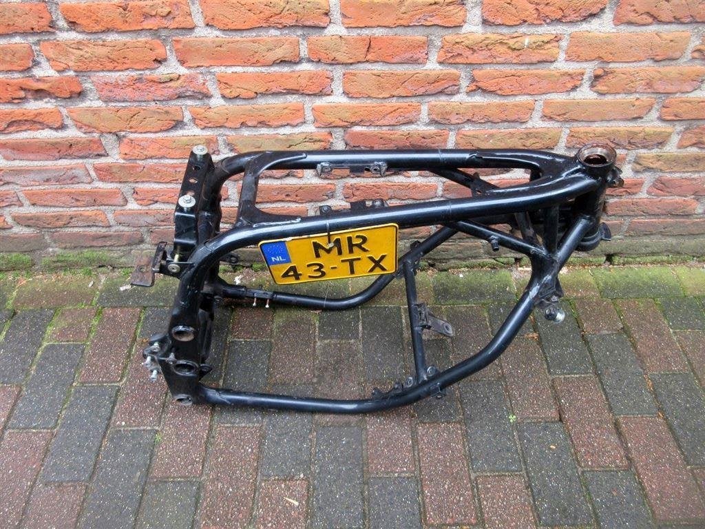 Kawasaki GPX600R frame met compleet kenteken GPX 600 R Ninja, Ophalen of Verzenden, Gebruikt