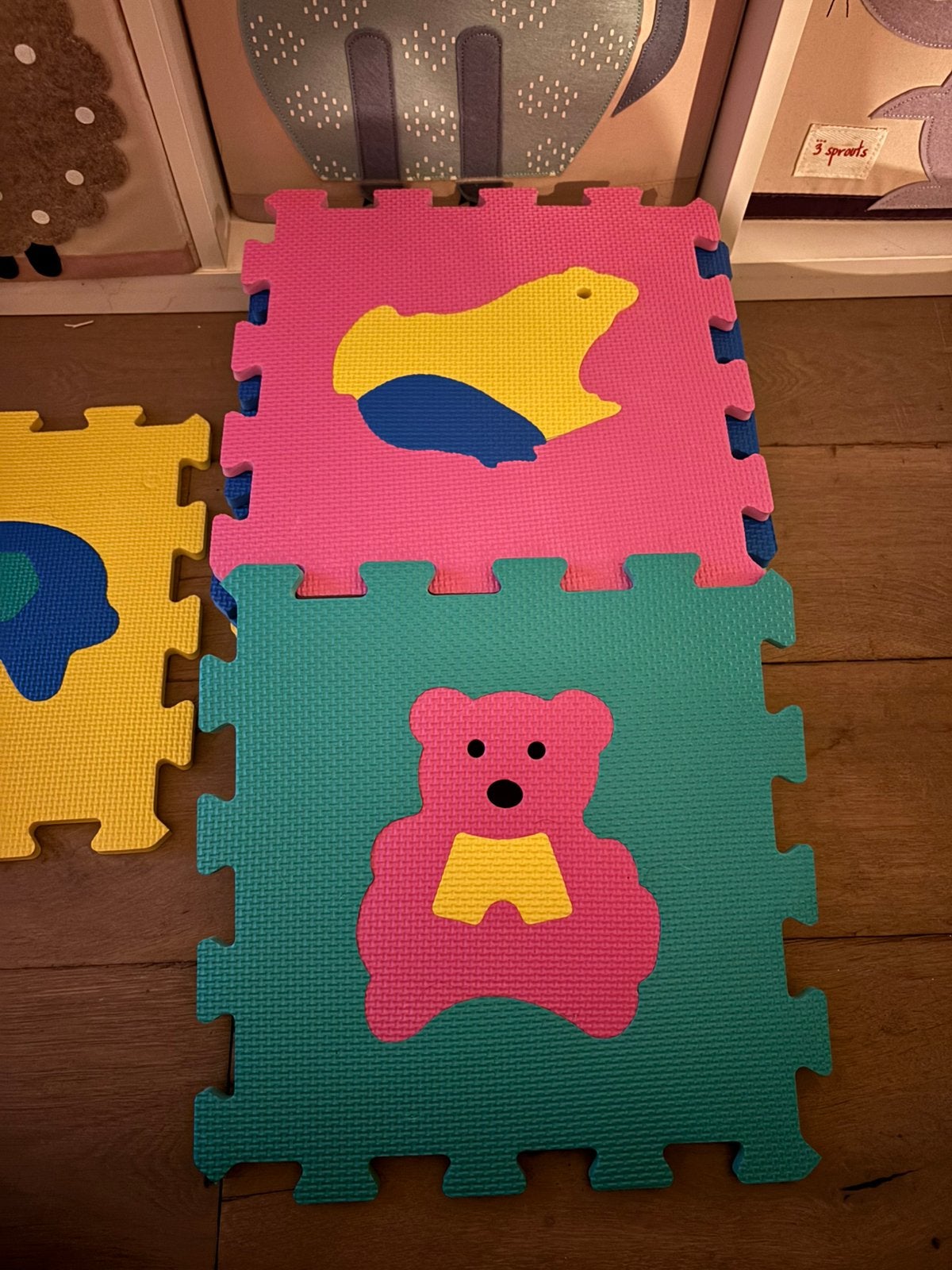 Puzzelmat, Kinderen en Baby's, Speelgoed | Speelkleden, Ophalen, Gebruikt