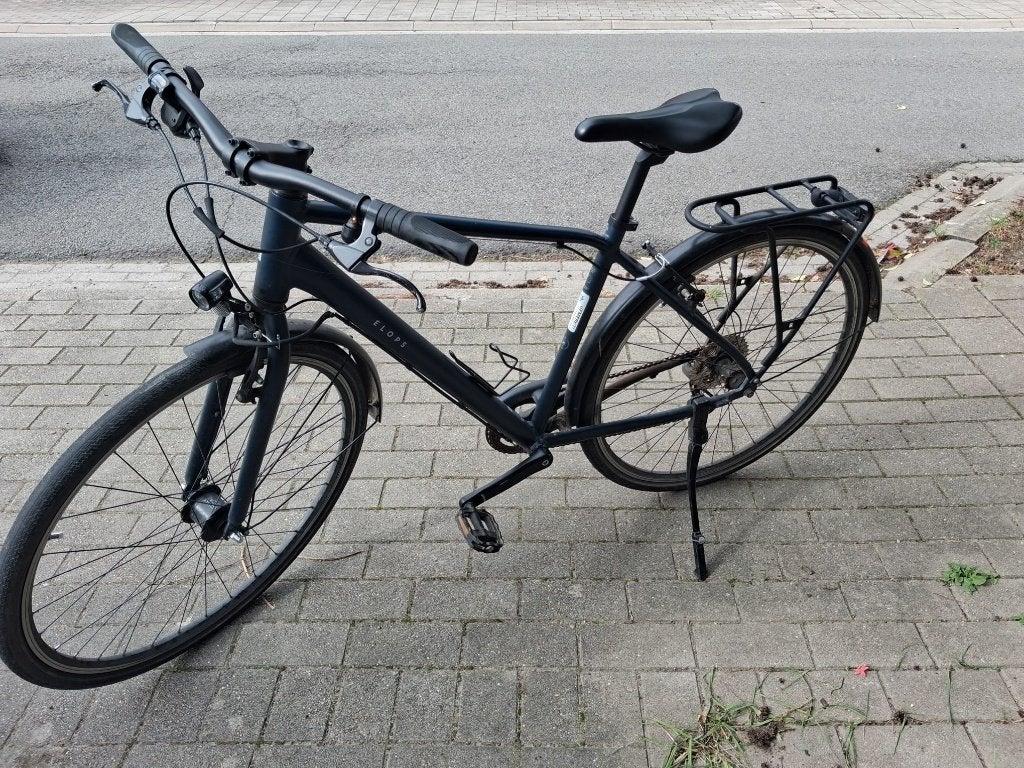 Herenfiets maat M (164-175) prima staat, Fietsen en Brommers, Ophalen, Zo goed als nieuw, Overige merken, Versnellingen