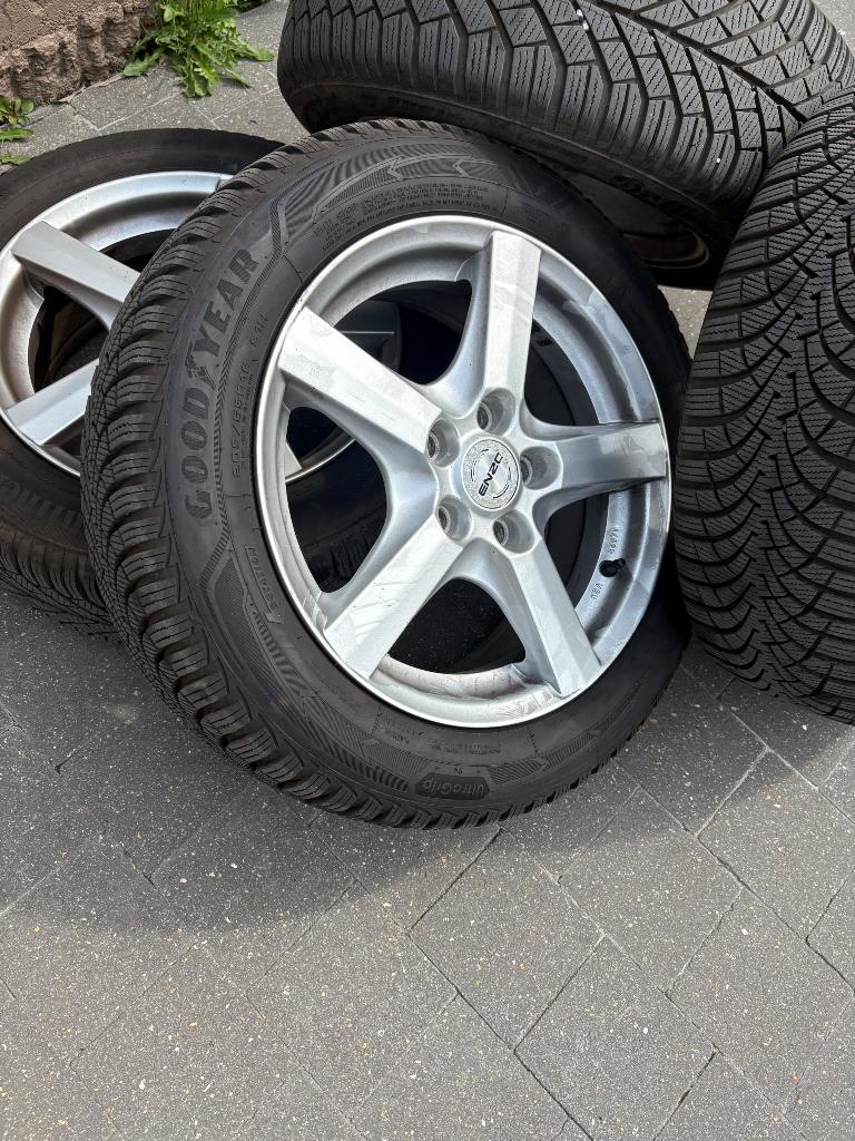 Jante VW avec pneu goodiyear 205 55 r16, Enlèvement, Pneus et Jantes