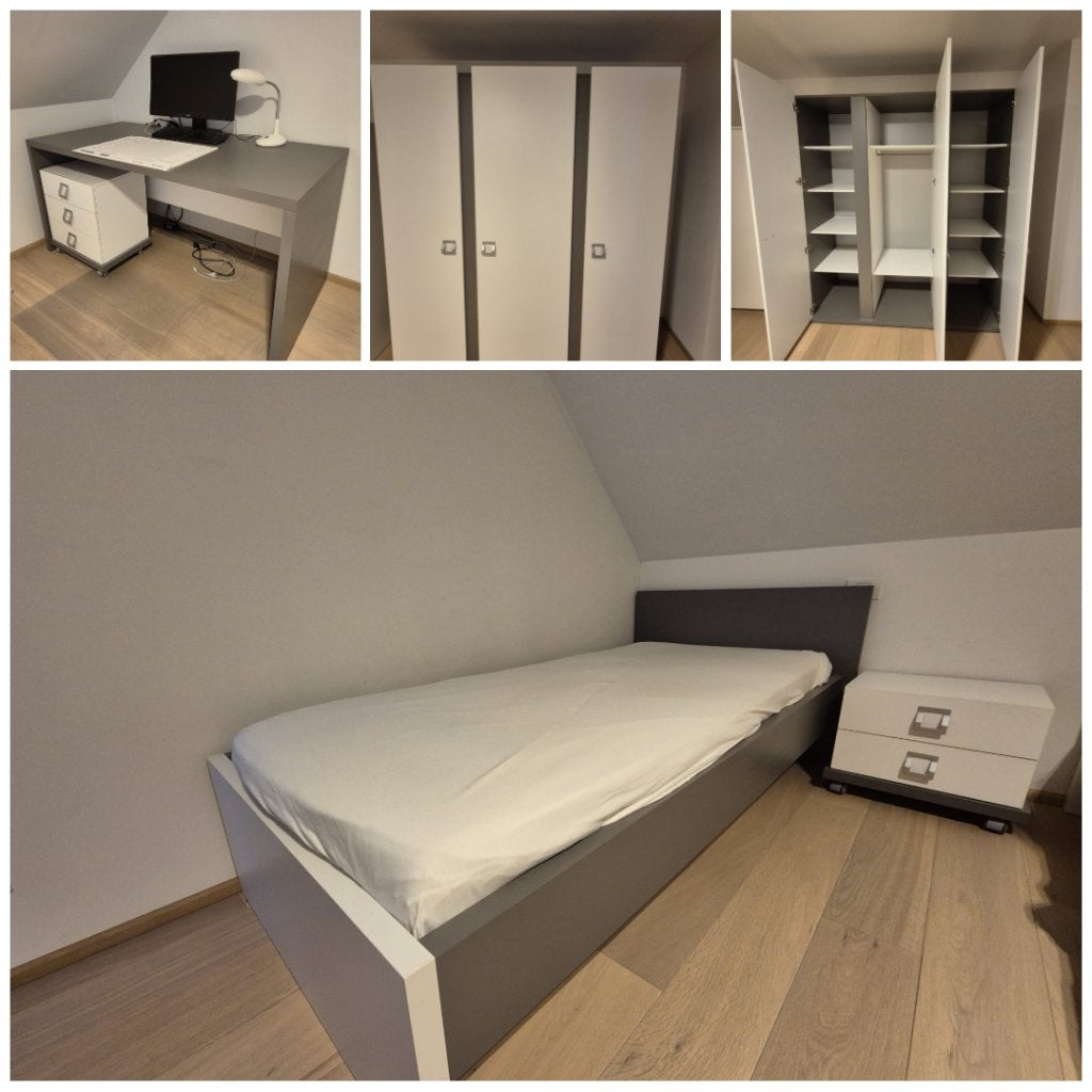 complete 1-persoonsslaapkamer met buro, Kinderen en Baby's, Kinderkamer | Complete kinderkamers, Gebruikt, Jongetje of Meisje
