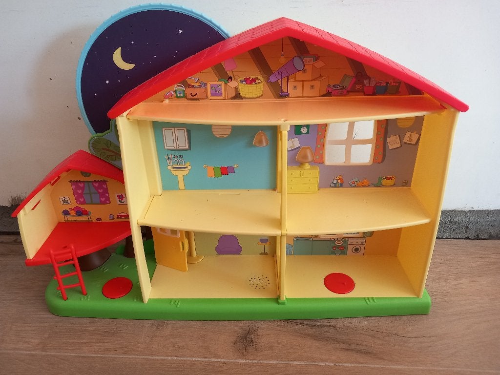 Peppa Pig huis, Kinderen en Baby's, Ophalen, Zo goed als nieuw, Poppenhuis
