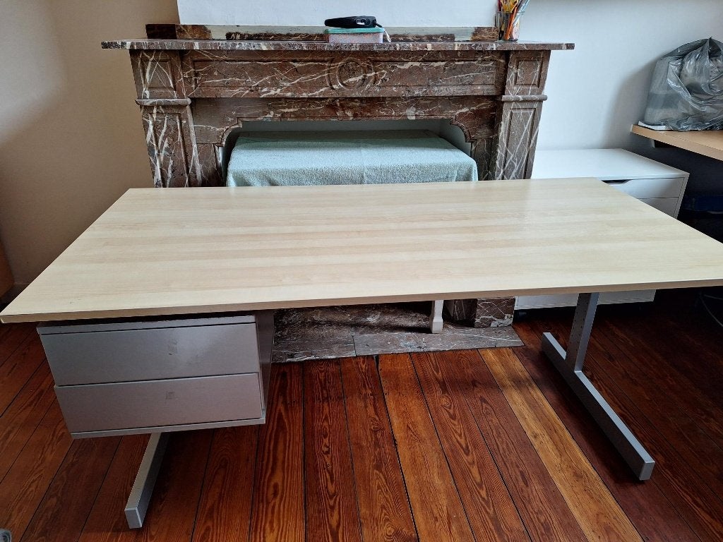 Bureau IKEA, Démontable, Scandinave, 160 cm, Autres types