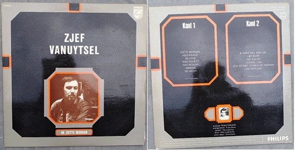 †ZJEF VANUYTSEL: LP "De zotte morgen", Cd's en Dvd's, Vinyl | Nederlandstalig, Fotohoes, Ophalen of Verzenden, LP