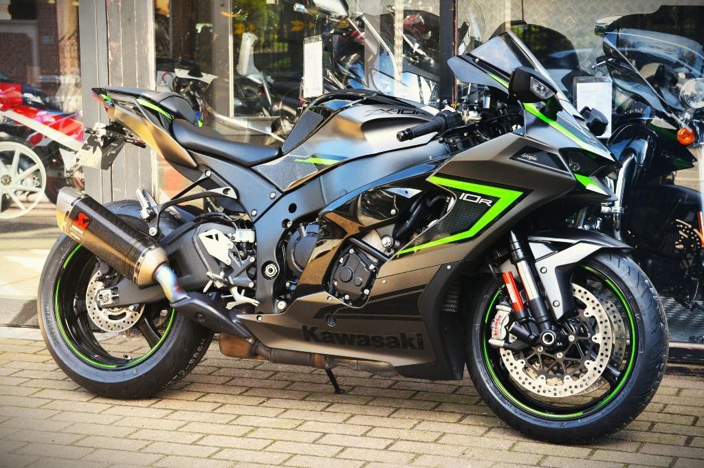 KAWASAKI NINJA ZX-10R ***MOTOVERTE.BE***, Motos, Poignées chauffantes, Entreprise, Occasion, Sport