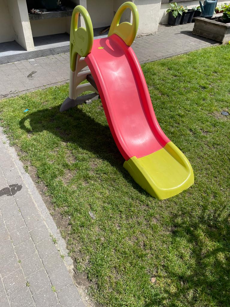 Smoby kinderglijbaan met wateraansluiting, Kinderen en Baby's, Speelgoed | Buiten | Speeltoestellen, Ophalen, Zo goed als nieuw