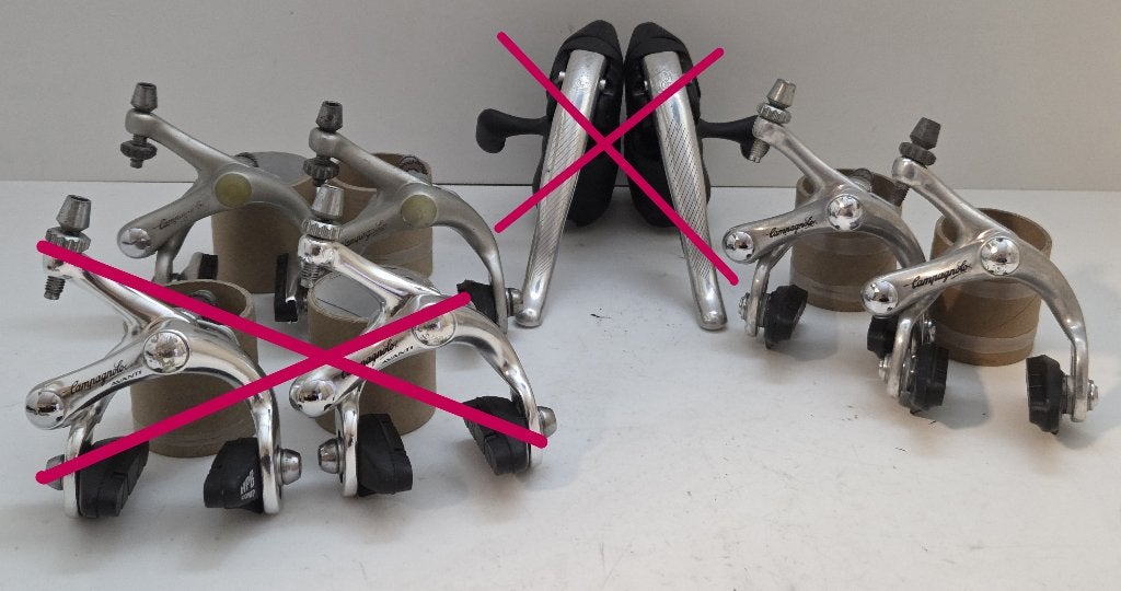 Campagnolo Avanti étriers de freins Avanti, Enlèvement ou Envoi, Utilisé, Autres types