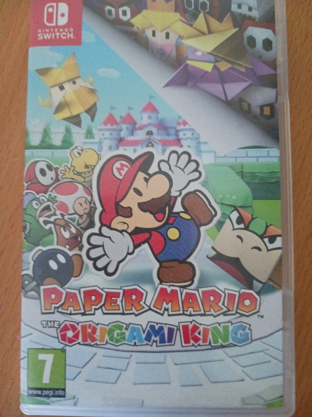 Paper mario origami king, Enlèvement