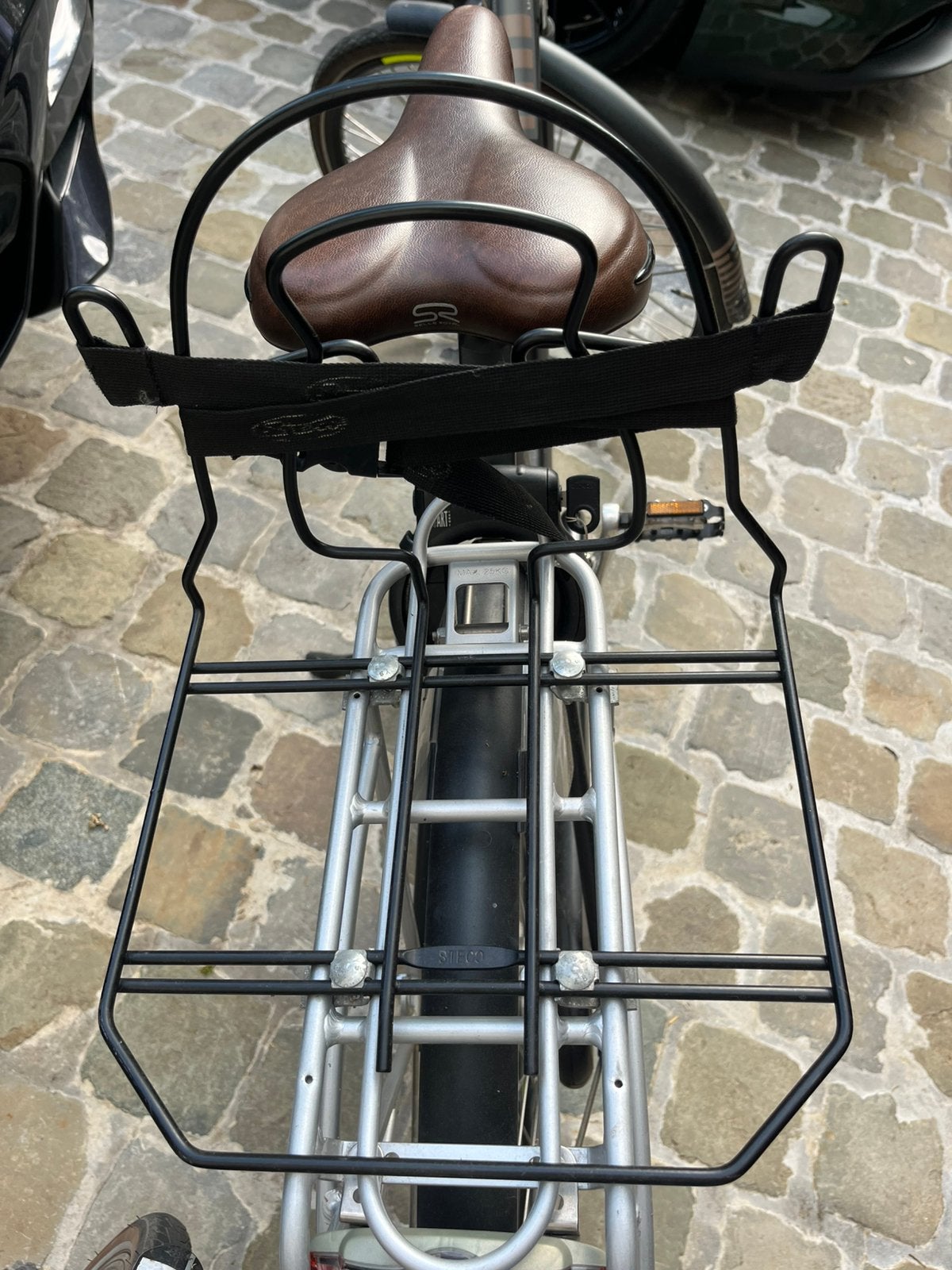 Steco bagagedrager, Vélos & Vélomoteurs, Accessoires vélo | Porte-bagages, Enlèvement ou Envoi, Comme neuf