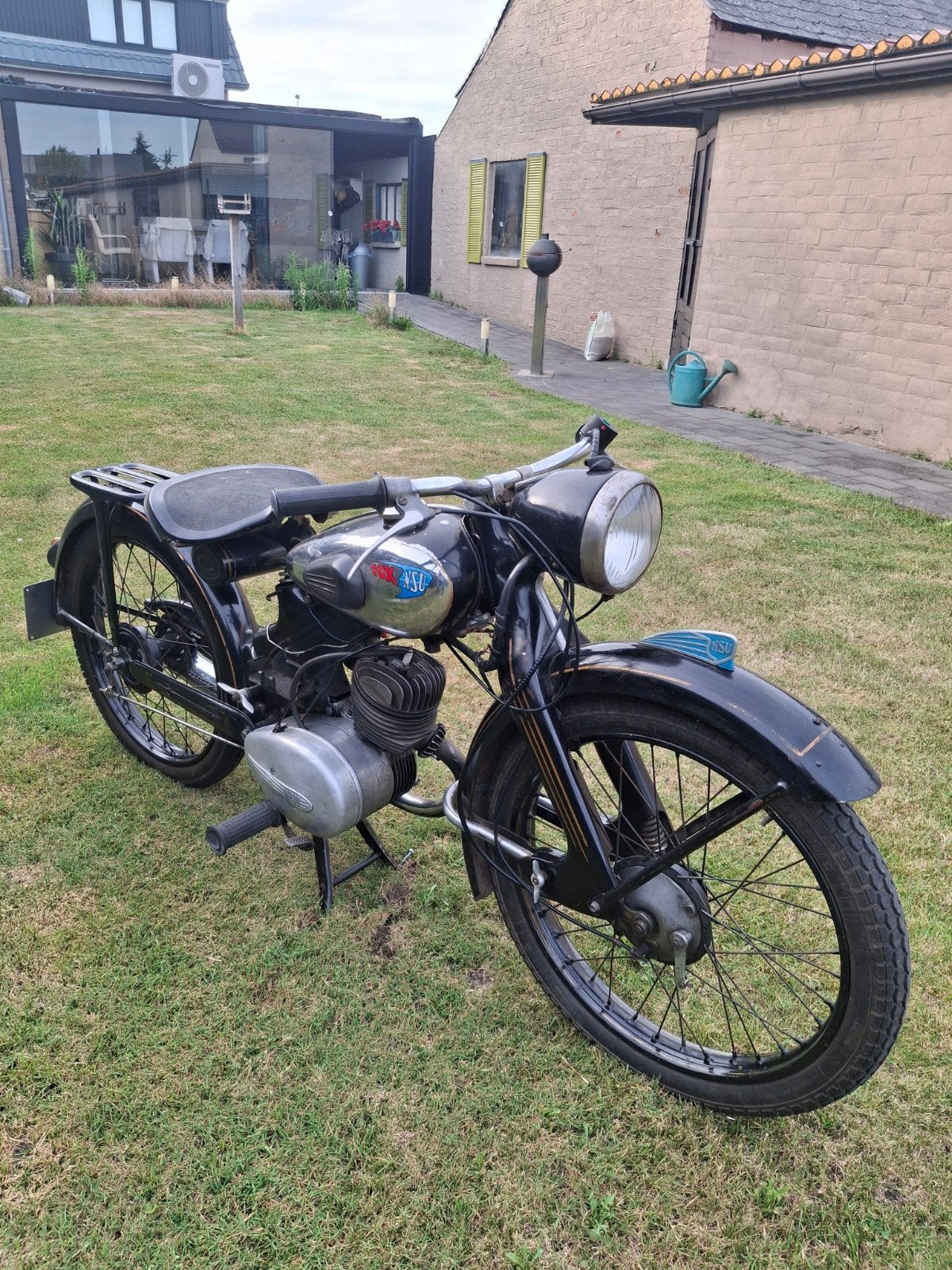 nsu fox bj 1954 met papieren, Motoren, Ophalen, Gebruikt