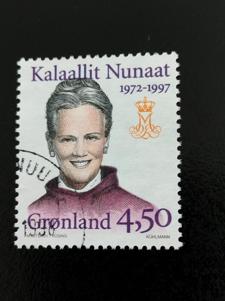 Groenland 1997 - Koningin Margrethe II, Verzenden, Denemarken, Gestempeld