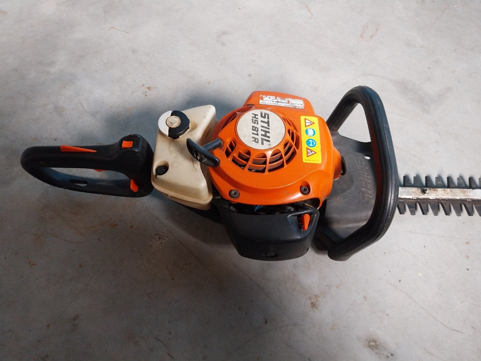 Stihl heggenschaar, Tuin en Terras, Heggenscharen, Ophalen, Benzine