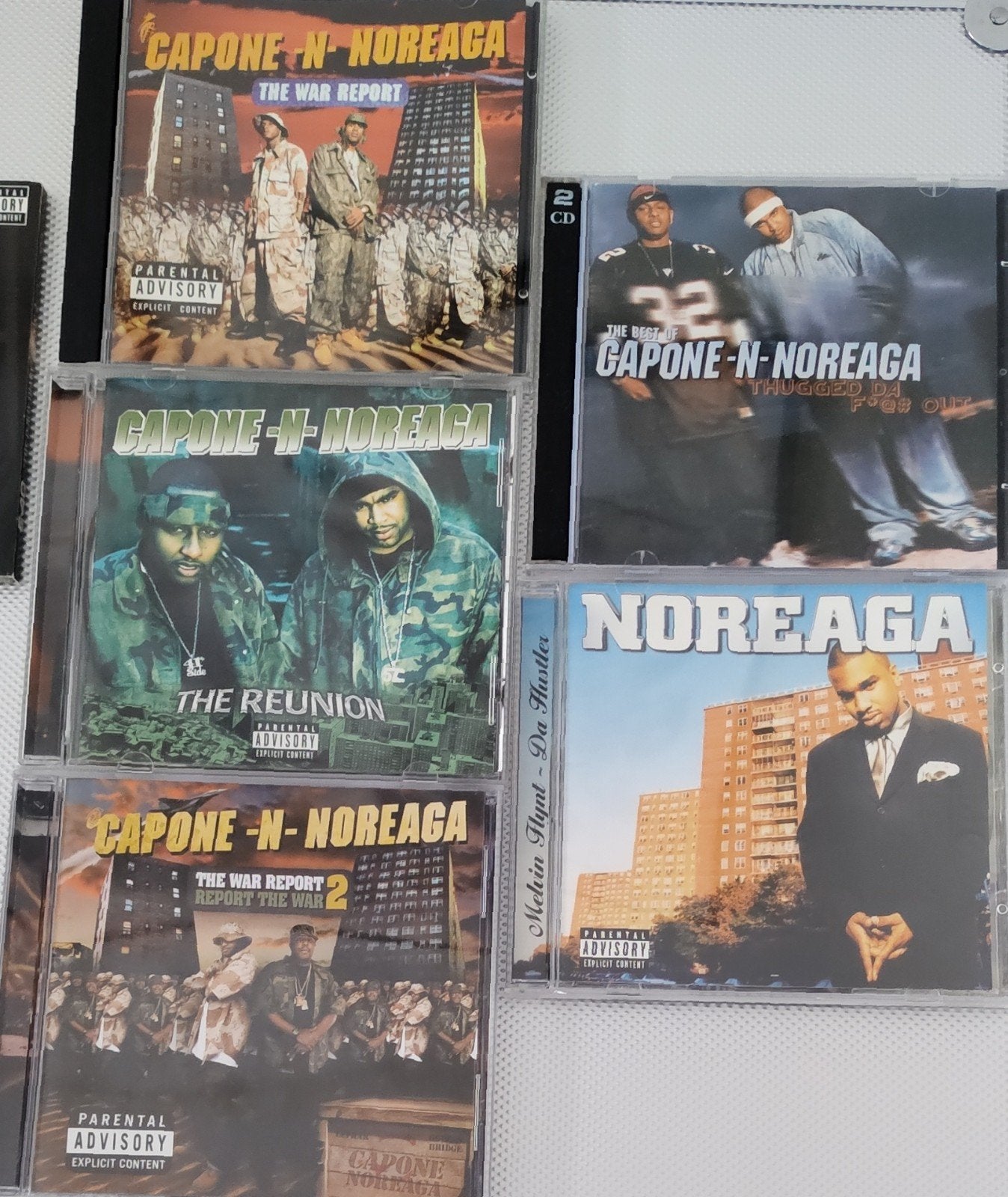 Rap O.G. Cd's van Capone -N- Noreaga lotje incl. gratis cd., CD & DVD, CD | Hip-hop & Rap, Enlèvement ou Envoi, 1985 à 2000, Comme neuf