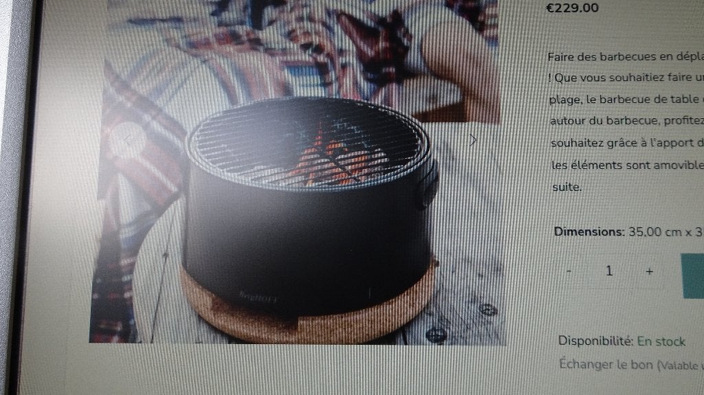 joli barbecue de table, Jardin & Terrasse, Enlèvement ou Envoi, Neuf