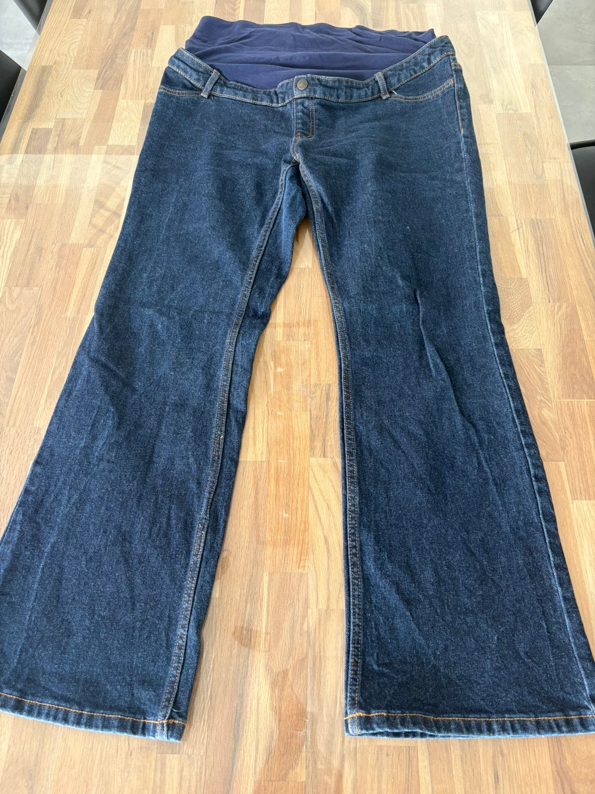 Zwangerschapsbroek Flare, Kleding | Dames, Zwangerschapskleding, Ophalen, Zo goed als nieuw, Maat 42/44 (L)