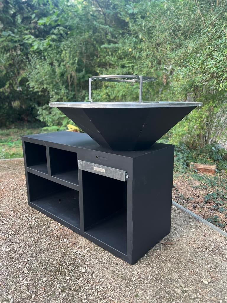 Plancha BBQ, Tuin en Terras, Houtskoolbarbecues, Nieuw, Ophalen