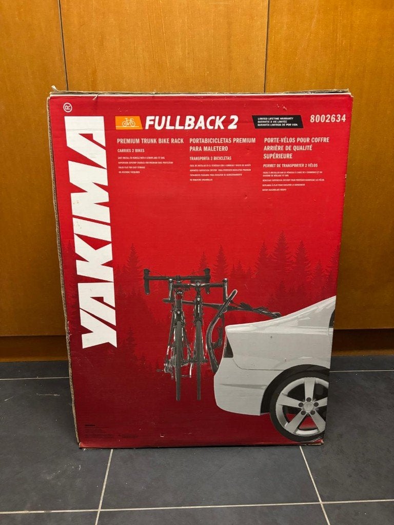 Porte-vélos Yakima Full Back 2 - neuf, Autos : Divers, Porte-vélos, Neuf, Enlèvement ou Envoi, 2 vélos, Pneus larges