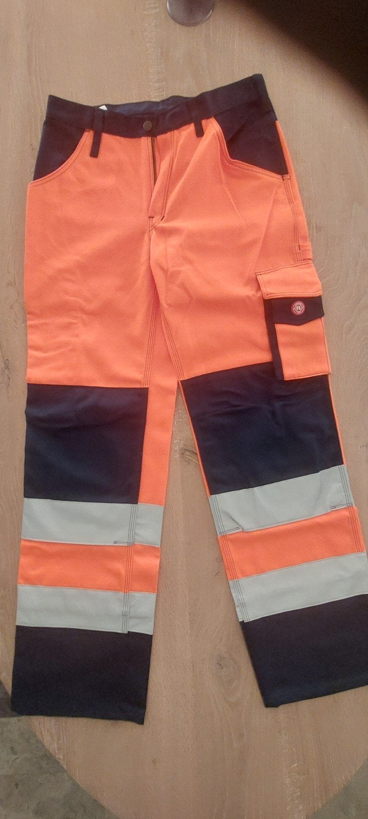 Nieuwe werkbroek met fluo maat 44, Ophalen