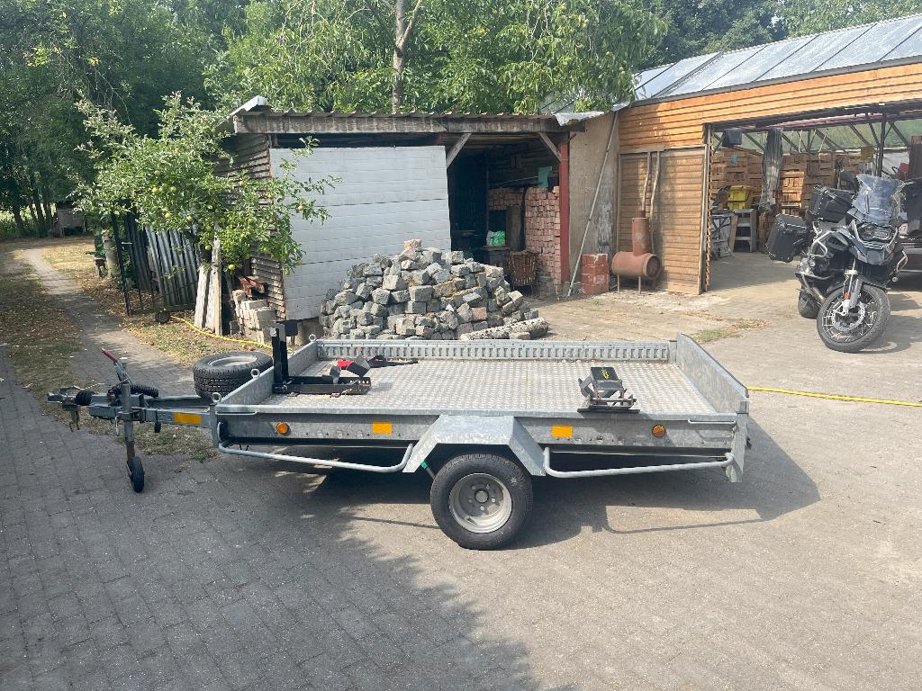 Motortrailer Geremd Rijbewijs B te huur, Enlèvement, Comme neuf