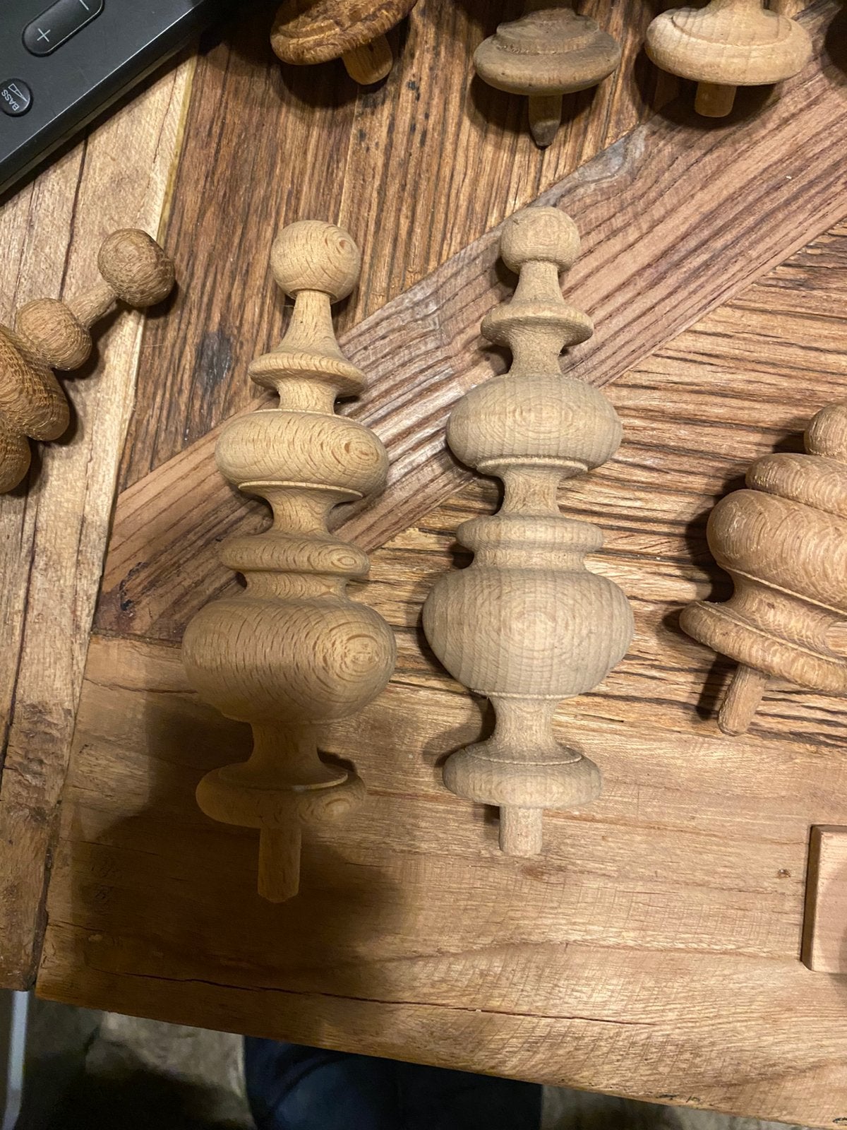 Hout gedraaide decoratie voor op meubels., Ophalen, Zo goed als nieuw, Overige typen