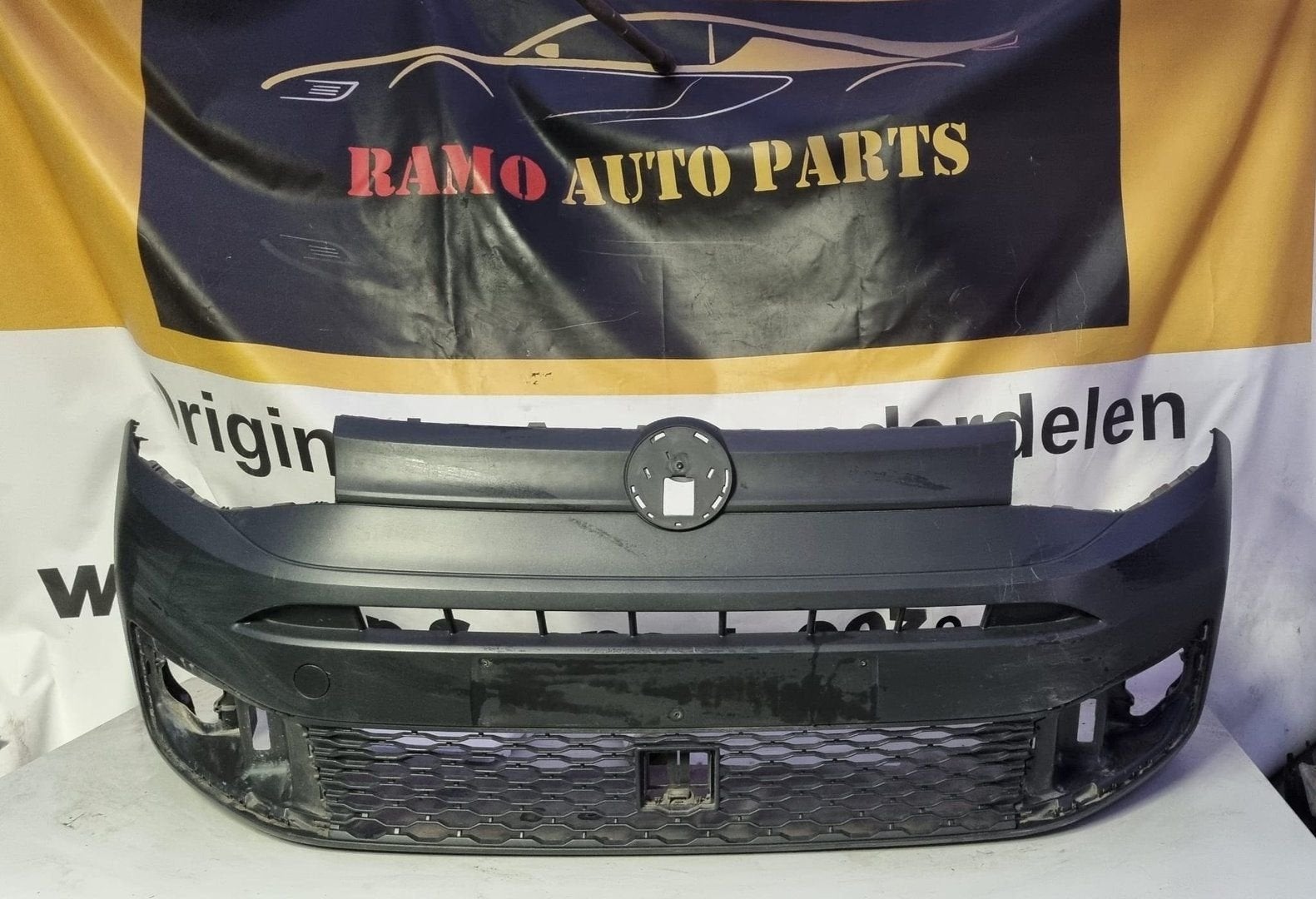 VW VOLKSWAGEN CADDY V VOORBUMPER 2K7807221, Gebruikt, -, -, Ophalen of Verzenden