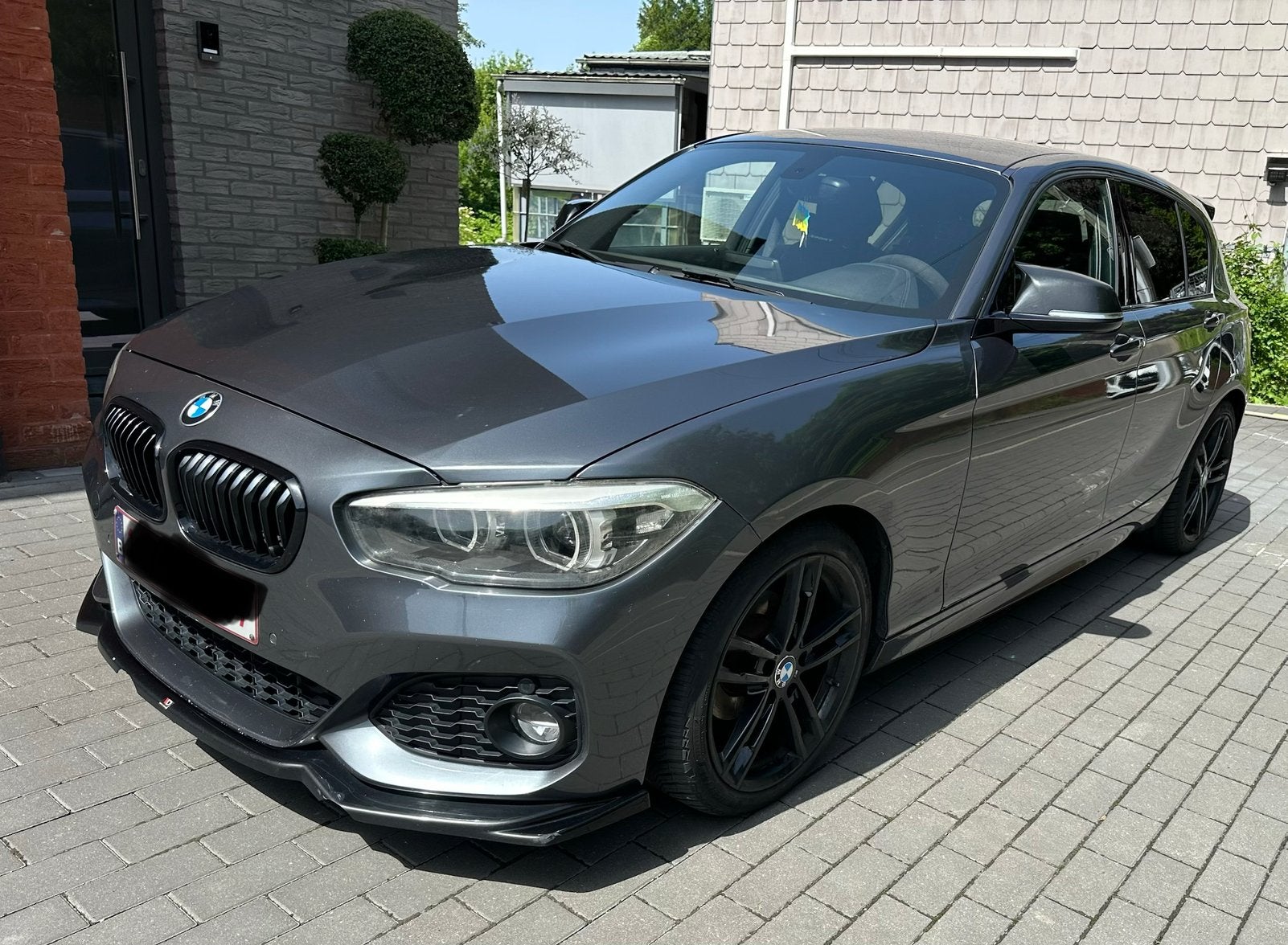 Bmw serie 1  116i, Autos, Achat, Boîte manuelle, Alcantara, Bleu