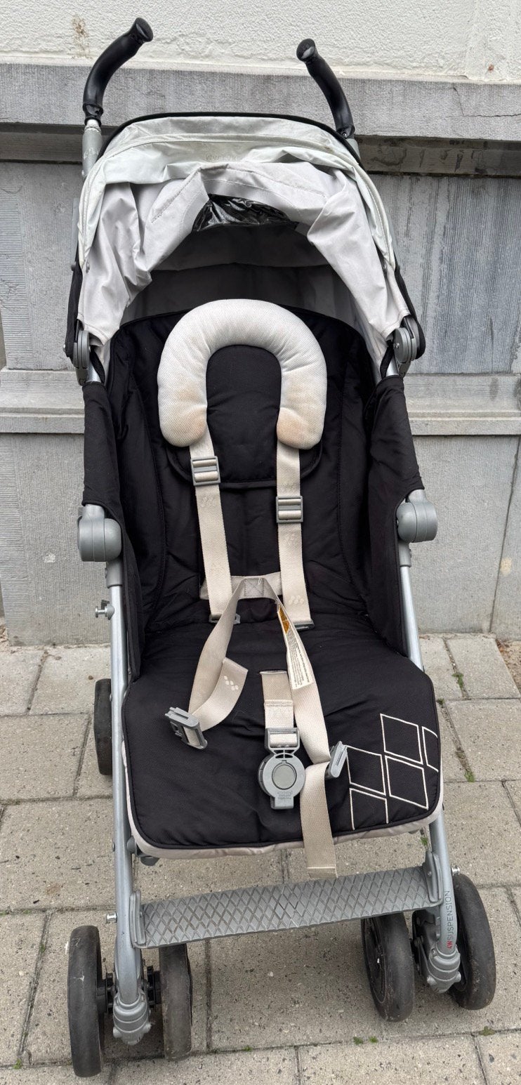 Buggy Maclaren Techno XT, Enfants & Bébés, Enlèvement, Utilisé, Maclaren, Protection de pluie