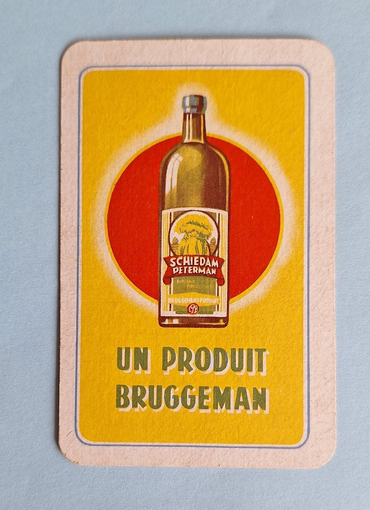 Speelkaart Bruggeman Peterman B _Gent_geel rood_297, Ophalen of Verzenden, Gebruikt, Joker(s)