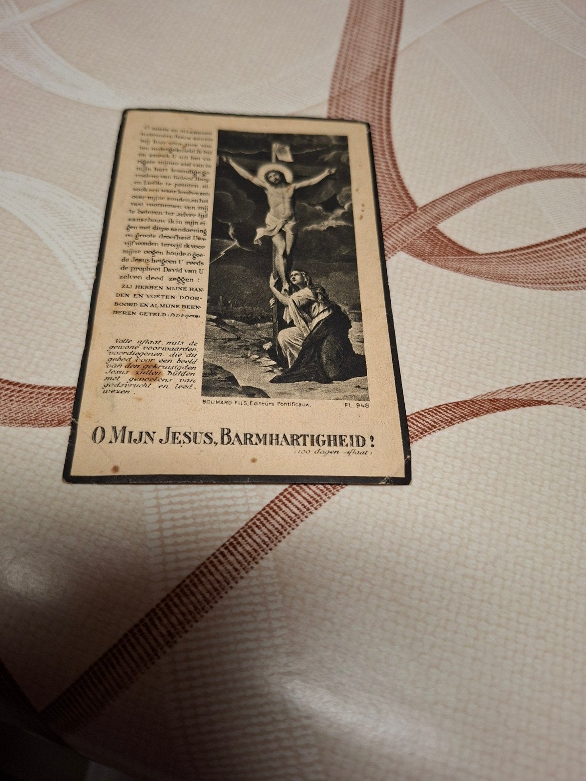 Een bidprentje van Begijntje Maria Frederica Mettepenningen, Verzamelen, Bidprentjes en Rouwkaarten, Bidprentje, Ophalen of Verzenden