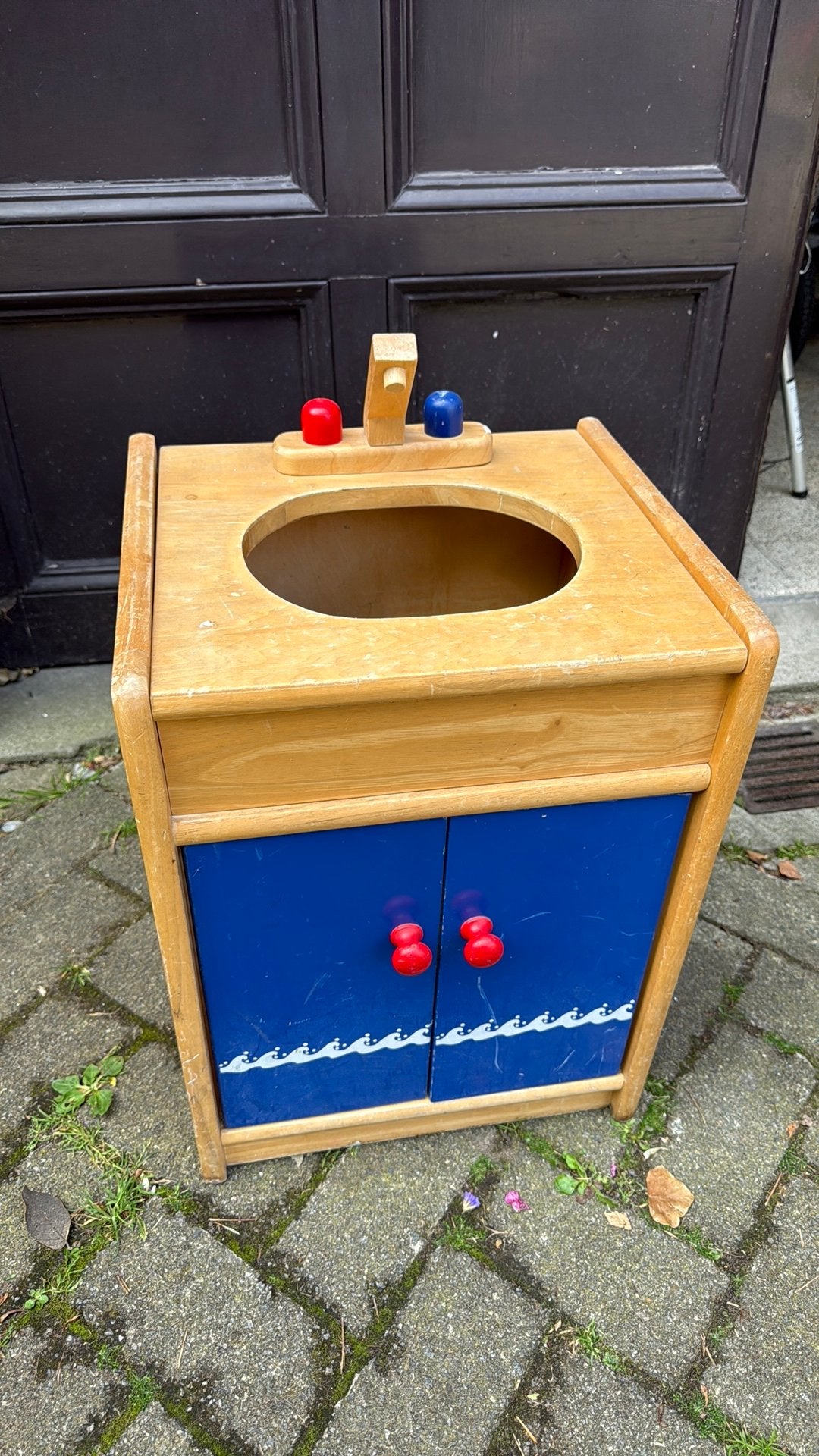 Speelkeuken hout, Ophalen, Zo goed als nieuw, Hout, Speelkeuken