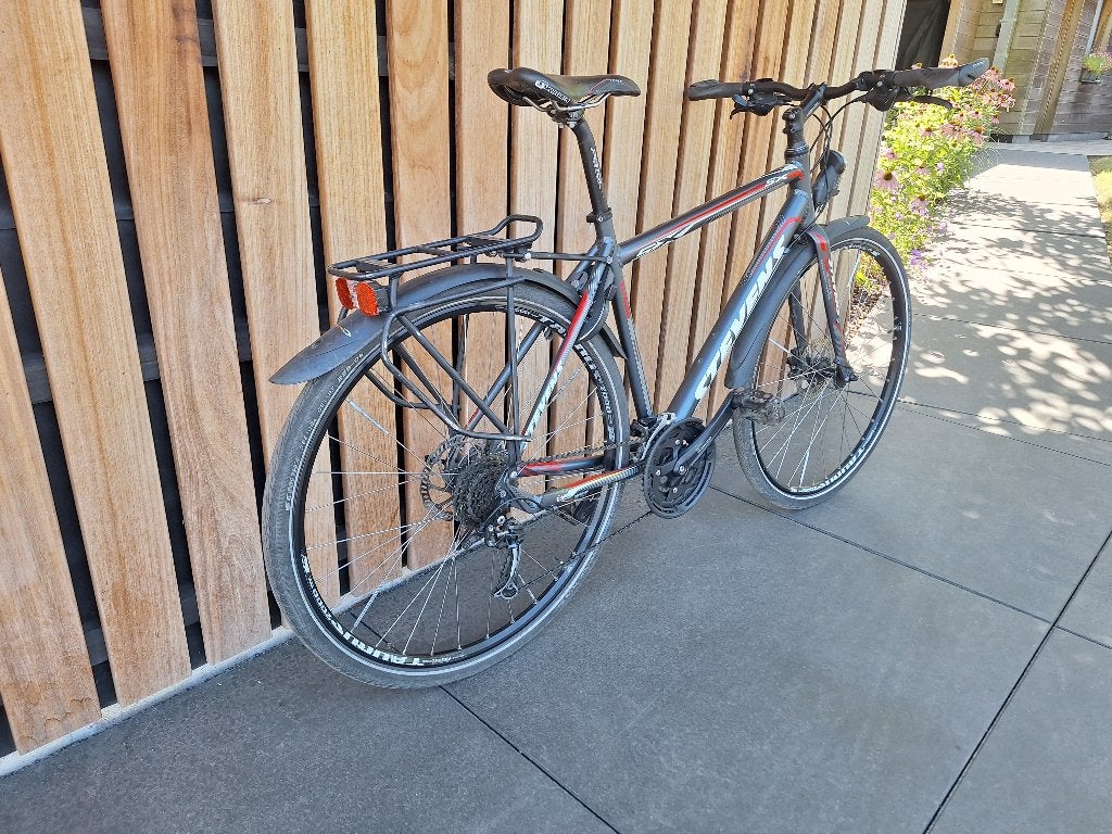 Trekkingfiets heren, Fietsen en Brommers, Ophalen, 28 inch, Gebruikt, 49 tot 53 cm