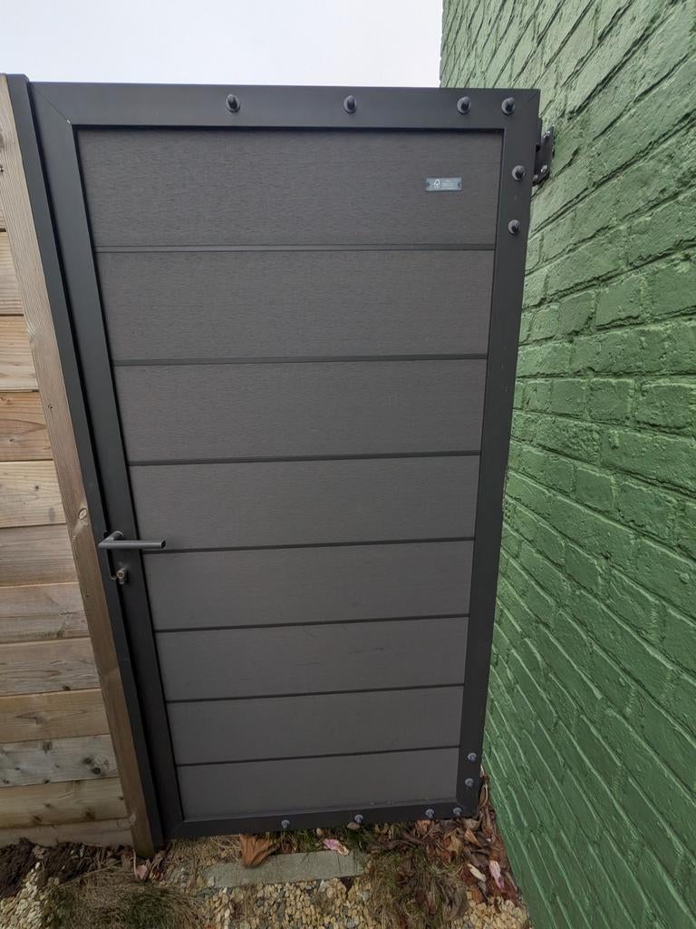 Tuinpoortje metaal met sleutels, Tuin en Terras, Ophalen