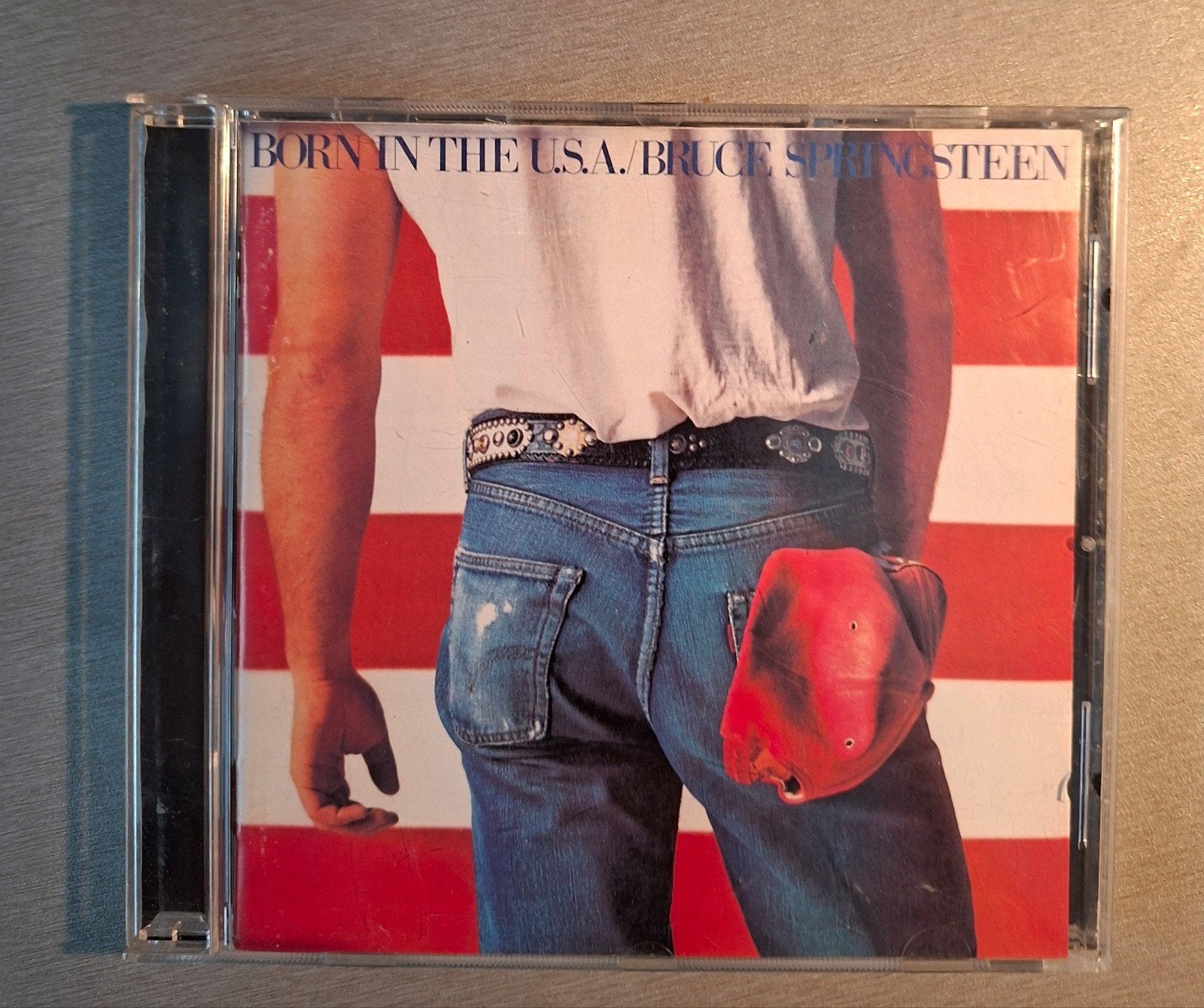 Cd. Bruce Springsteen.  Born in the U.S.A., Ophalen of Verzenden, Gebruikt