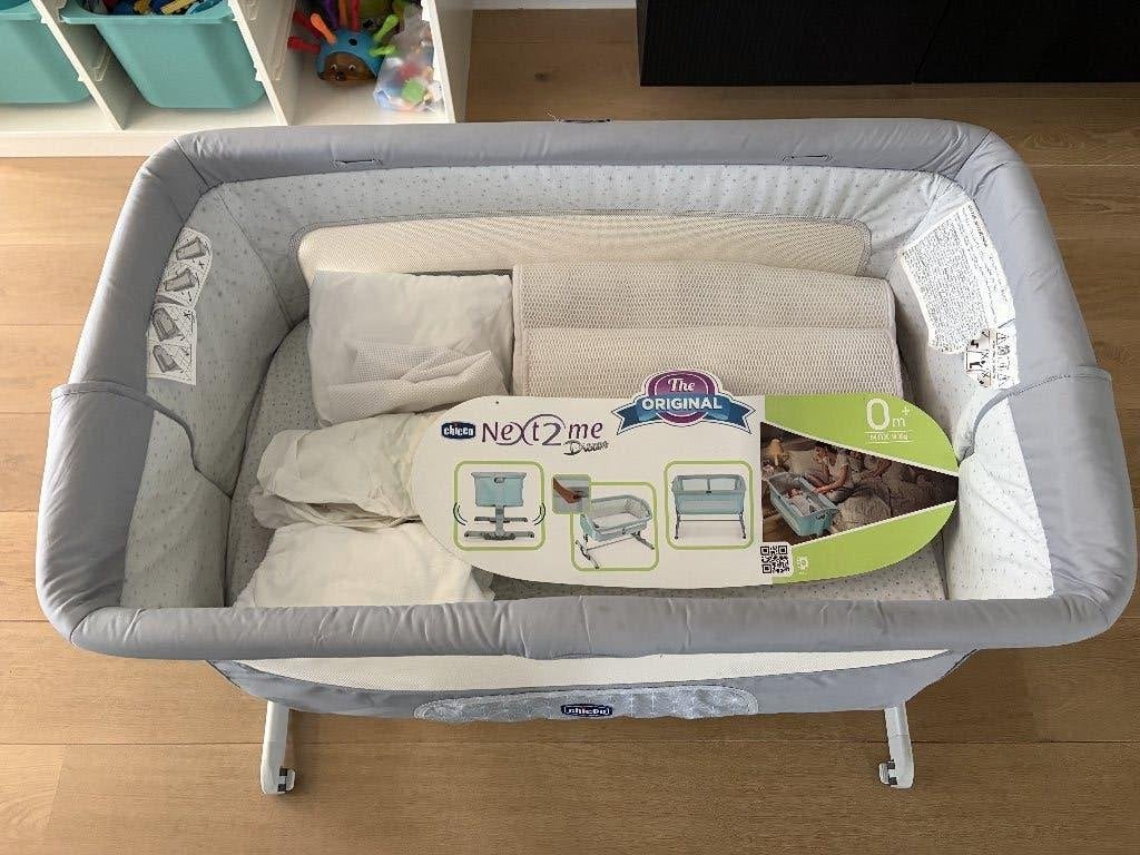 Chicco co-sleeper next2me dream (inclusief aerolseep), Enlèvement, Utilisé, Berceau